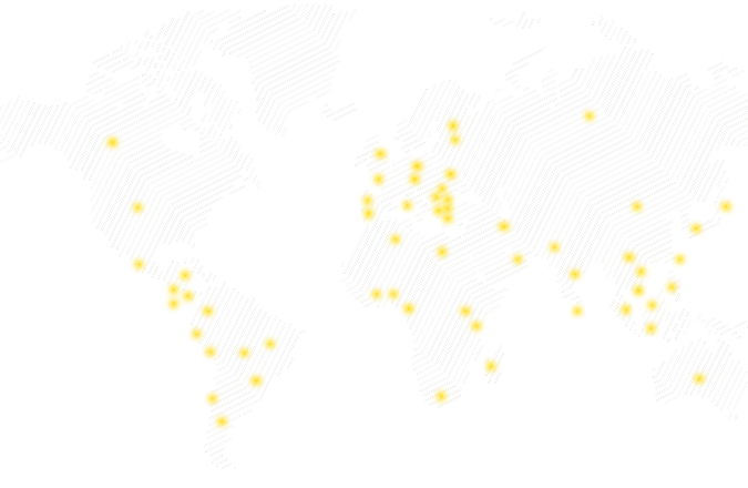 Our network of suppliers worldwide