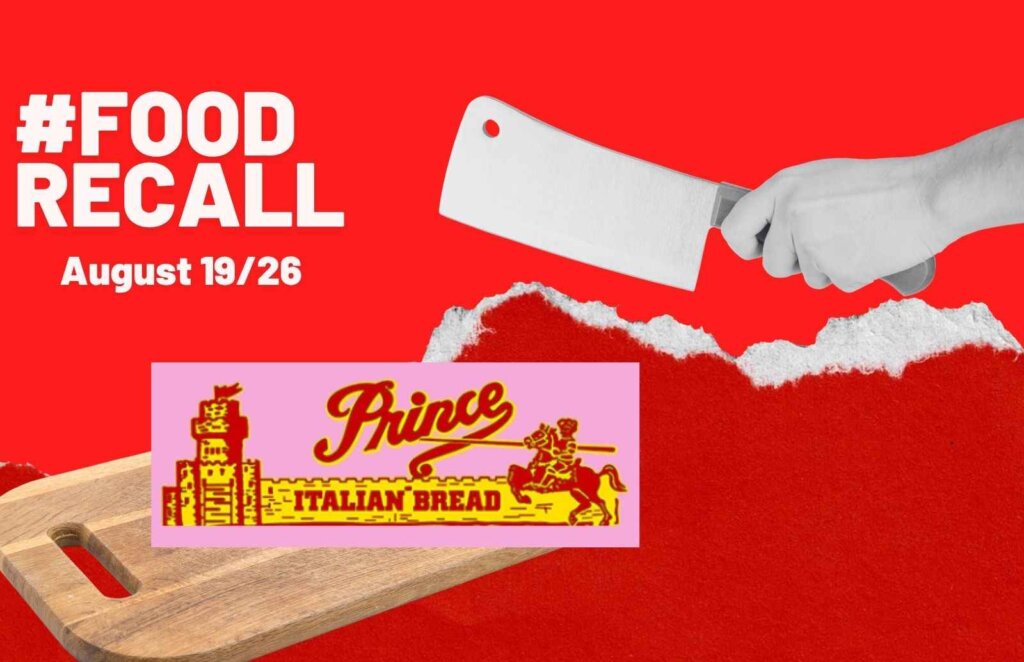 Prince Bakery Recalls Breads Over Undeclared Milk and Sesame