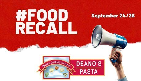 Deano’s Pasta Pear and Pecorino Triangoli Ravioli recalled over undeclared lobster