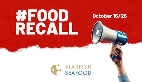 Starfish Seafood cold-smoked Norwegian salmon recall over possible Listeria contamination, 8 oz package.