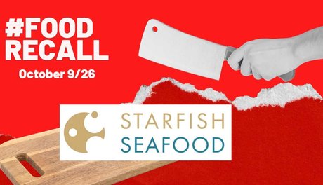Starfish Seafood Trio cold-smoked salmon, halibut, and trout recalled over possible Listeria contamination.